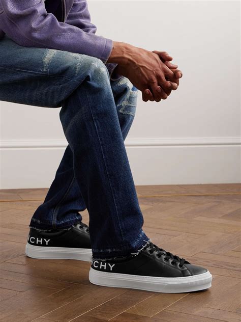 givenchy low sneakers in leather review|givenchy city men's sneakers.